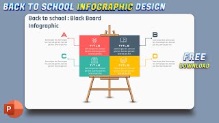 83.PowerPoint Tutorial Back to School template | #backtoschool, #blackboard