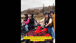 Download lagu Fatima Faisal & Rabia Faisal ATV Riding Crash Moments? 😂 #sistrology #fatimafaisal #rabiafaisal mp3