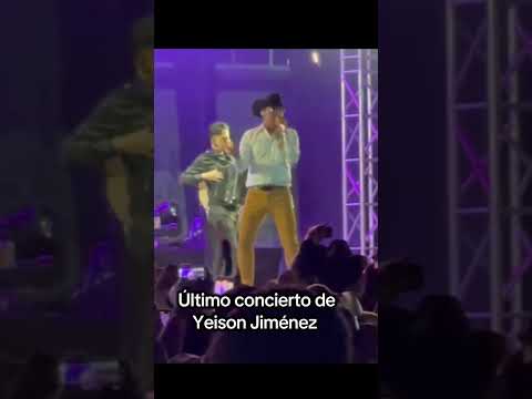 último concierto de yeison Jiménez en Málaga Santander 31 de diciembre #yeisonjiménez #parati #viral