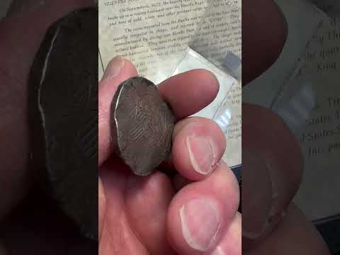 1622 Atocha Grade 1 Cob, 8 Reale with Tag and COA. Potosi Bolivia. Shipwreck silver pieces of 8
