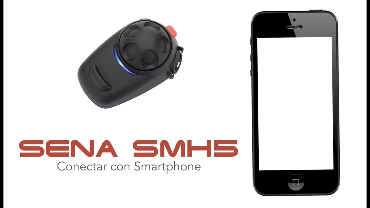 ¿Cómo conecto mi Smartphone a un dispositivo SENA SMH5 / SMH5-FM / SMH5-MULTICOM?