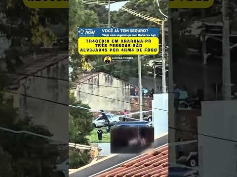 😱TR4GÉD!A EM ARARUNA-PR 🚨TRÊS PESSOAS SÃO ALV3JAD4S POR 4RM4 DE FØGØ #noticias #info #foryou #fyp
