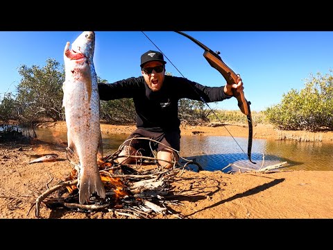 DESAFÍO DE SUPERVIVENCIA - sólo con un ARCO y una FLECHA en la selva. SIN COMIDA