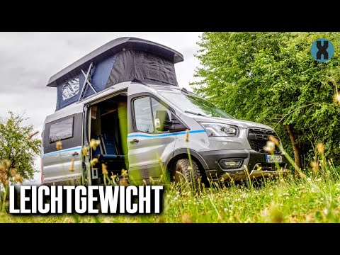 Bulli in XL: Ford Transit 4x4 mit Bad und Mega-Aufstelldach