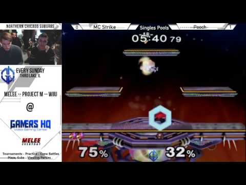Wreck the Halls [12/20/15] - Pools: MC Strike (Falco) vs. Pooch (Samus)
