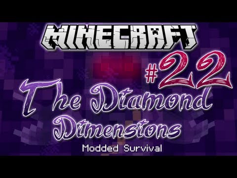 "ENTER THE ETERNAL FROST" | Diamond Dimensions Modded Survival #22 | Minecraft