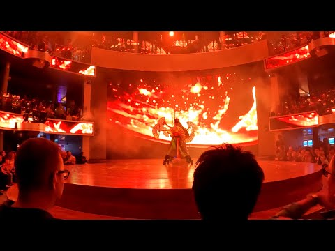 AIDA Show - Show me! Yellow! Theatrium (4K) | AIDA Nova 10-2022 | FreuZeitPark