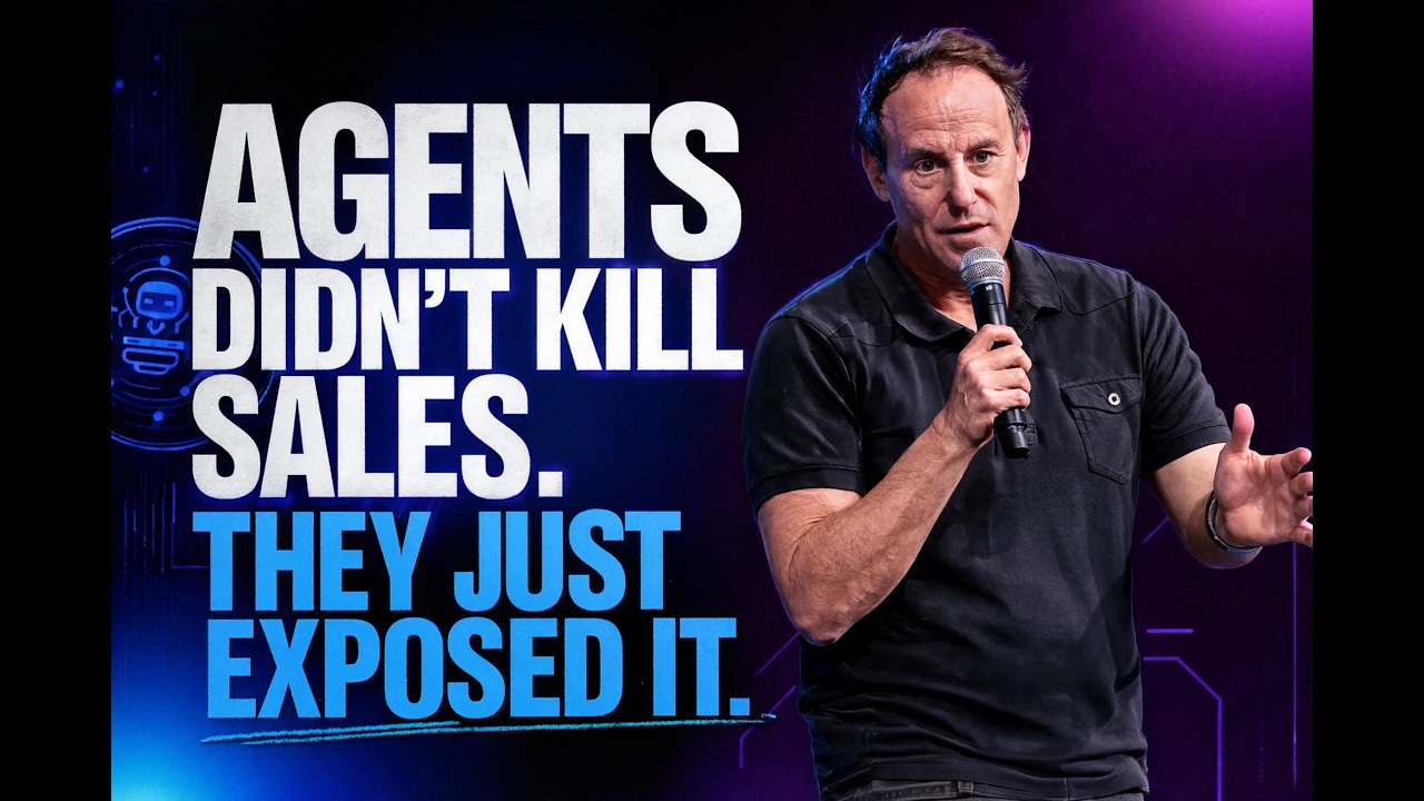 Agents Didn't Kill Sales. They Just Exposed It with SaaStr CEO and Founder Jason Lemkin