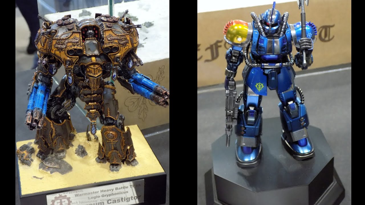 Wolfpack 2023 Scale Model Show in Zalaegerszeg Part 3: Busts, Miniatures and Sci-Fi models