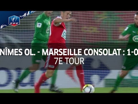Coupe de France, 7e tour : Nîmes Olympique - Marseille Consolat (1-0), le résumé