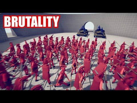 [BRUTALITY TABS] 100 X MELEE UNIT  VS TANK DUO