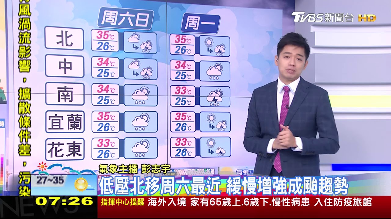 高溫炎熱午後雨! 菲國東邊低壓恐發展各地雨
