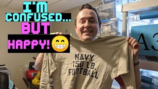 WHY did this dirty old sweater sell for $145!? VIETNAM clothing unbagging