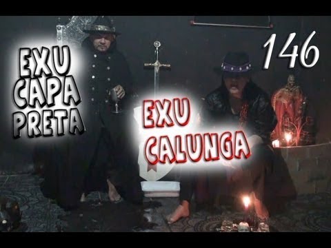 DcE 146 - [] Entidade Exu Capa Preta e Exu Calunga - Médium Silvio de Oxóssi e Janaína de Oxum