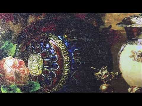 Миниатюра изображения товара Картина Декарт Натюрморт пышный букет 8Л2449 (в раме)