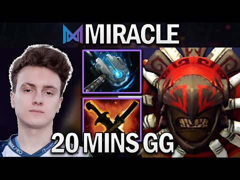NIGMA.MIRACLE BLOODSEEKER - 20 MINS GG - DOTA 2 7.28 GAMEPLAY