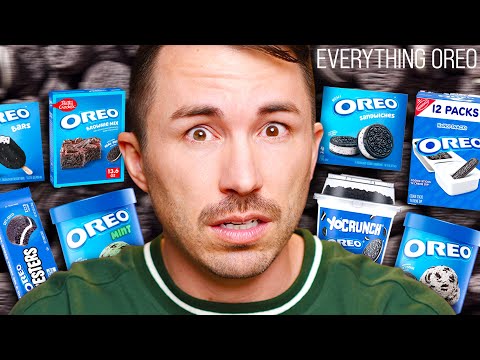 We Eat EVERY Oreo Item We Could Find