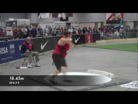 2012 Indoor USA's Women's Shot Put