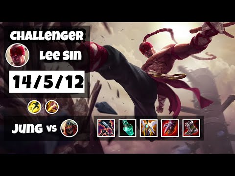 Lee Sin vs Zed EU Challenger JUNGLE (14/5/12) - v11.18