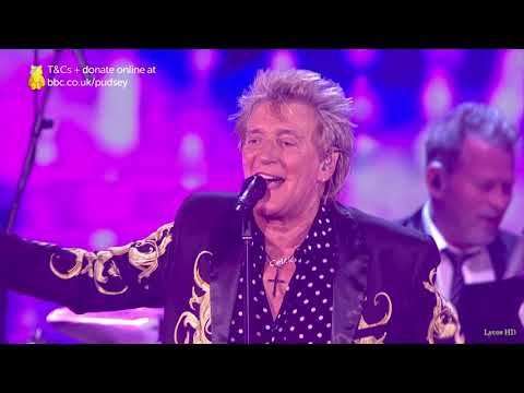 Sir Rod Stewart "Look In Her Eyes - Maggie May" BBC Children In Need Rocks 2018  720p