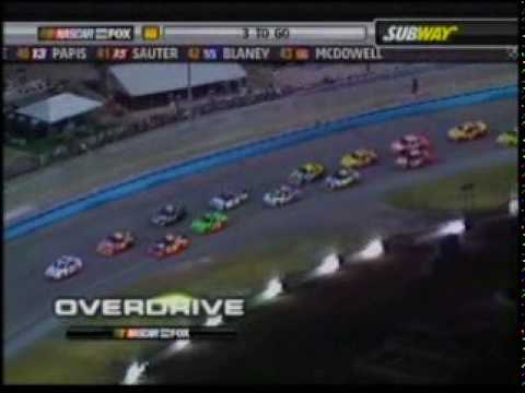 Last Pit Green White Checker Ryan Rocket Man Newman Wins Phoenix Sprint Cup Series 2010.mpg