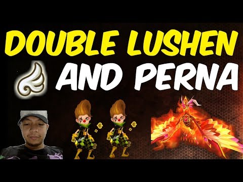 SUMMONERS WAR: Friend's 2x Lushen/Perna Account