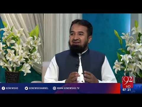 Subh e Noor -29-06-2016- 92NewsHD