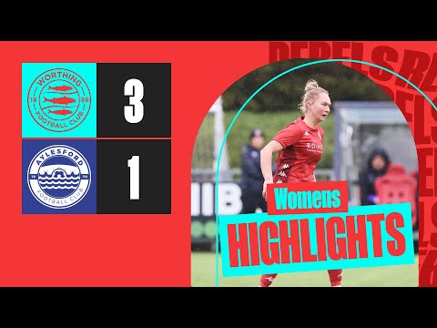 Highlights | Worthing Women v Aylesford Ladies
