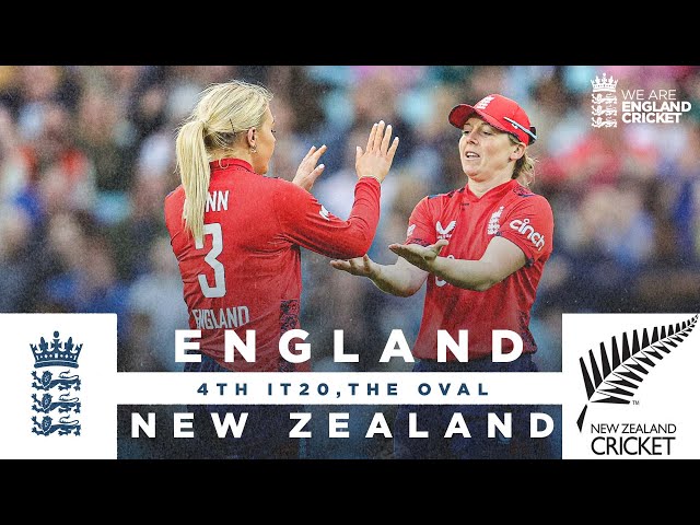 Glenn Shines with 4-19! | Highlights – England v New Zealand | 4th Women’s Vitality IT20 2024