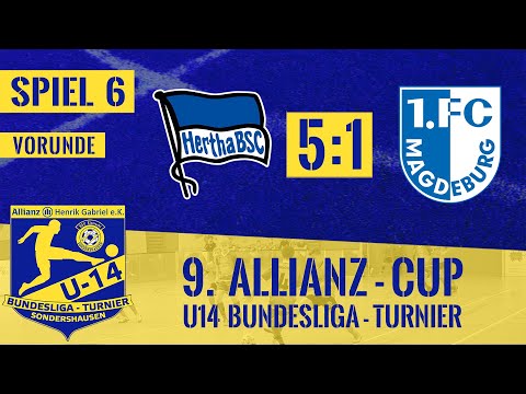 9. Allianzcup 04.02.23 | Spiel 6 | Hertha BSC - 1. FC Magdeburg 5:1 | Vorrunde