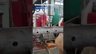 Processing site of pellet plant equipment in RICHI workshop