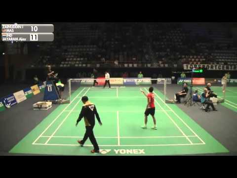 Dutch Open 2015 * QF * MS * Ajay Jayaram vs Iskandar Zulkarnain Zainuddin