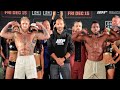 Jake Paul vs Andre August FULL CARD WEIGH IN AND FACE OFFS