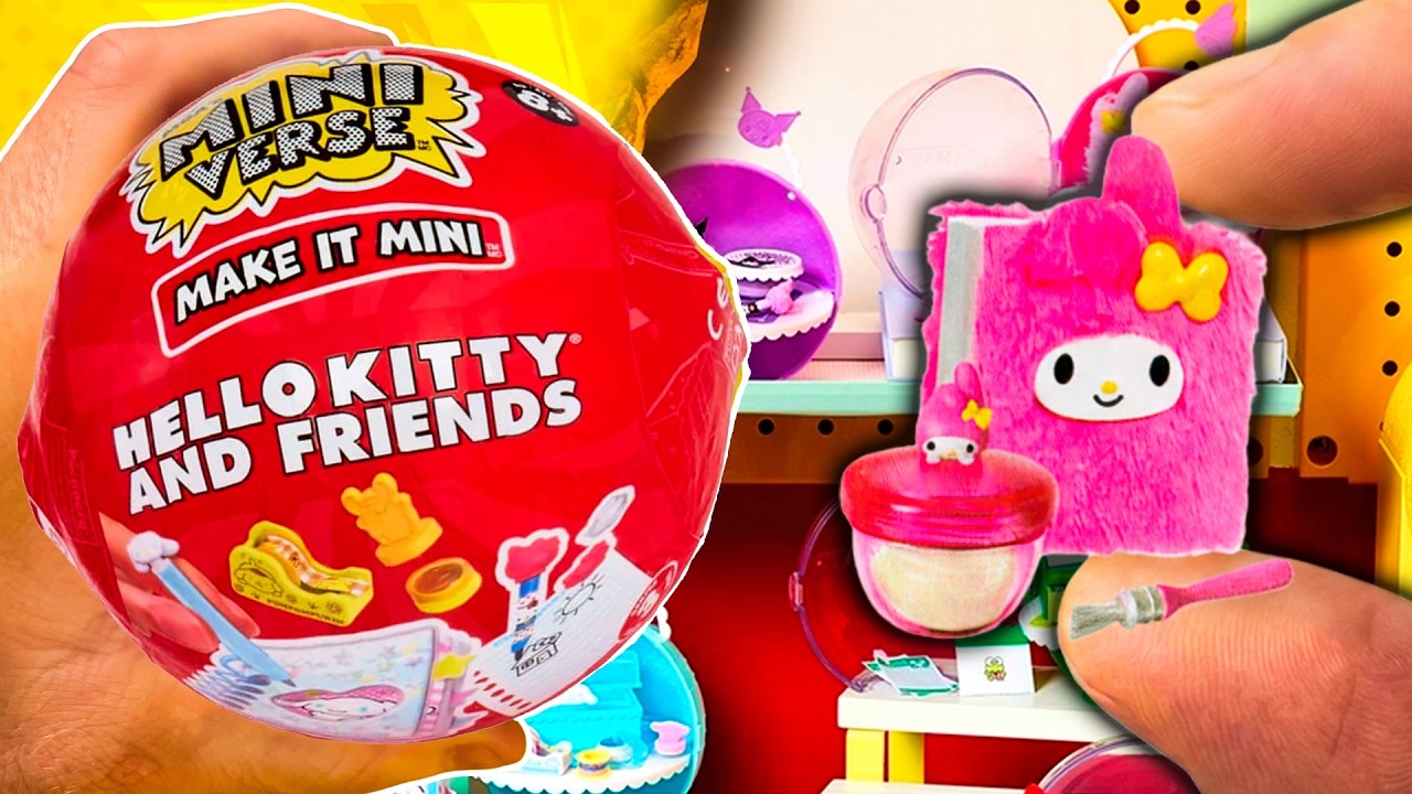 Unboxing Miniverse Make It Mini Hello Kitty and Friends