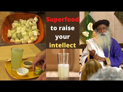 Yogic Superfood to enhance your Intellect | Raise Consciousness | Sadhguru Food | Sadhguru ANSWERS