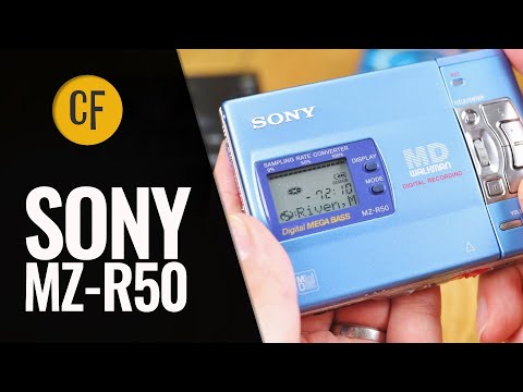 Sony Minidisc MZ-R50 recorder review