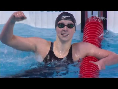 Ledecky becomes 200m Free Champ - Universal Sports