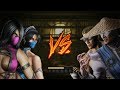MK9 Tag Online Kitana Mileena VS Johnny Cage Raiden