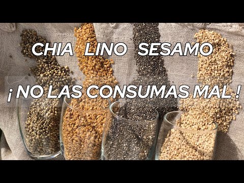 Avoid this mistake! This is how to take them! 👉 Chia, flax, and sesame seeds must be consumed cor...
