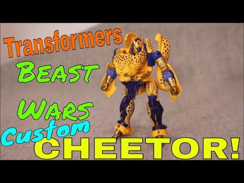 Custom Transformers Beast Wars Cheetor - GotBot True Review NUMBER 475