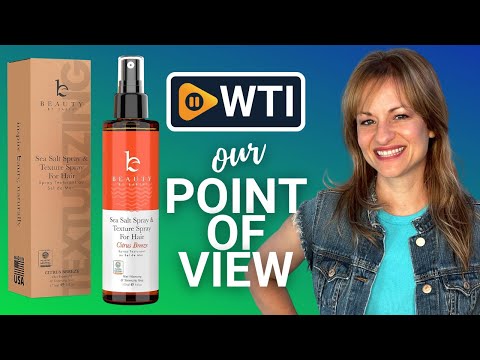 Sea Salt Spray for Hair Men & Women - Beach Waves Spray Hair Texturizer - WTI product video review