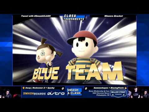 S&C 14 - Redeemer Z + Sparky vs BlazingPasta + Summerhayes - SSB4 Winners - Smash Wii U