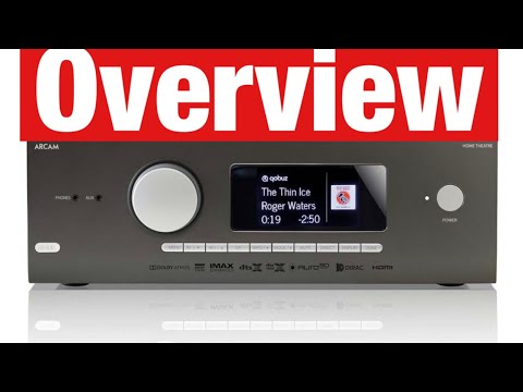 Arcam AVR 31 Receiver first impressions and overview.