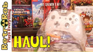 📦 Retro and Modern Game Haul! Nintendo Switch, 3DS, ATARI PSP and More! 📦