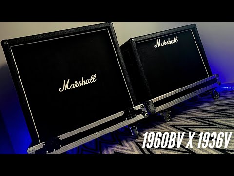 Marshall 1960BV vs 1936V (Cabinet Comparison) JCM 800 2203