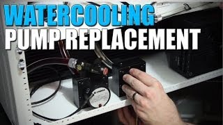 Watercooling Pump Replacement and Bleeding - Build VLOG
