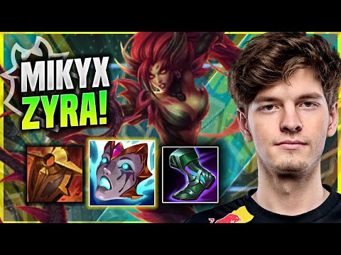 LEARN HOW TO PLAY ZYRA SUPPORT LIKE A PRO! - G2 Mikyx Plays Zyra SUPPORT vs Thresh! | Patch 11.18