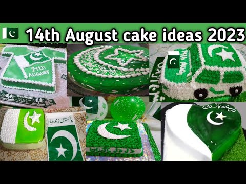 14th August theme cake ideas 2023 |Independence day cakes  design@mehwishkicookingbaking6956