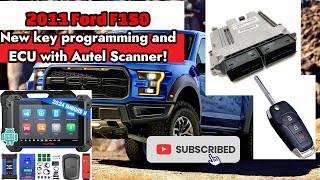 How to program keys on a 2011-217 Ford F-150 F-250 F-350 F-450 (engine control module replaced)