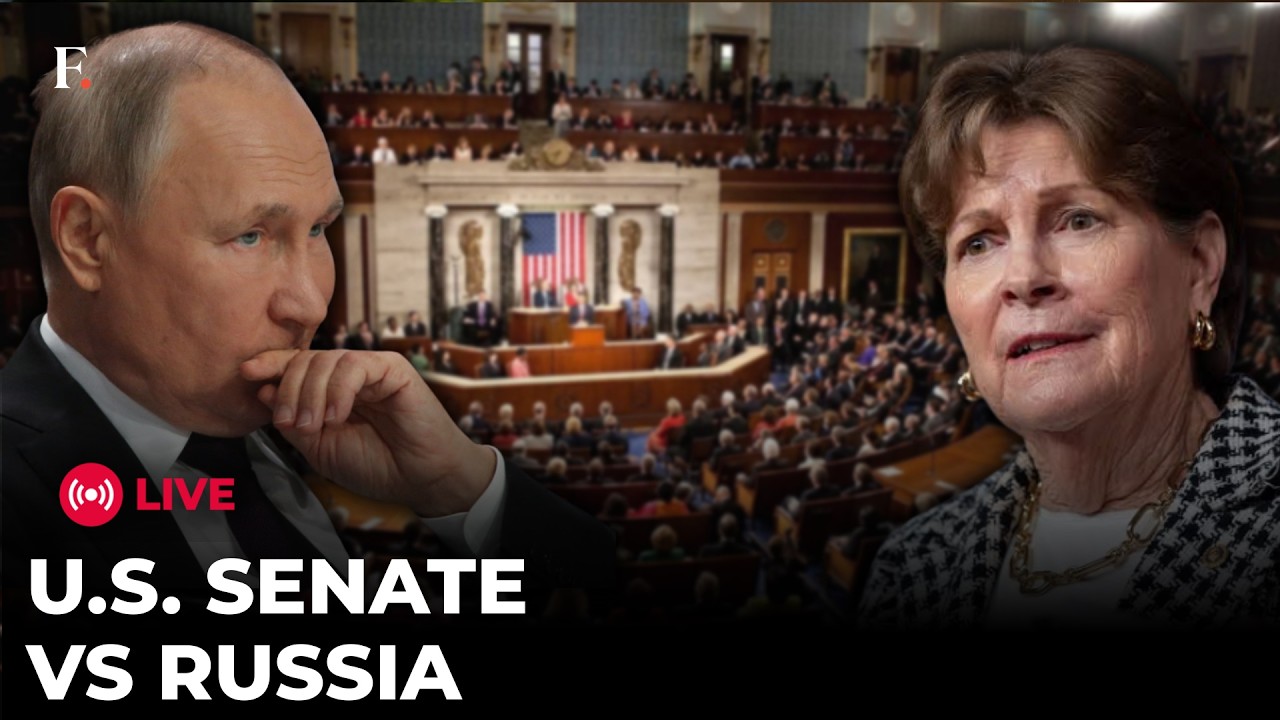 US Senate LIVE: Jeanne Shaheen Pushes Russia Oil Sanctions Bill in Senate